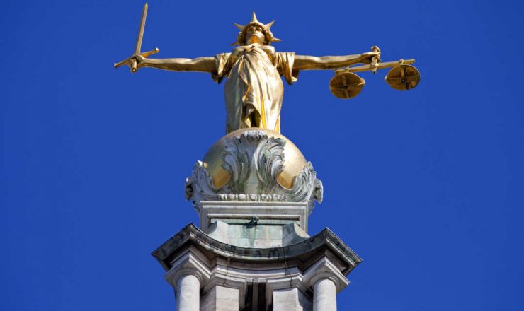The Royal Courts, where serious criminal cases are heard